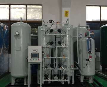 5 cfm die-casting nitrogen generator with 99.5% purity and 6 KG/CM2 working pressure