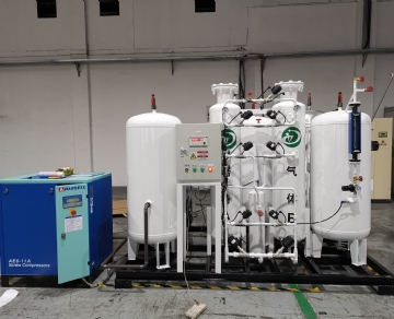Nitrogen generator for tire thermal cracking， 30 m3/h， 99.99% purity， 5 KG/CM2 working pressure