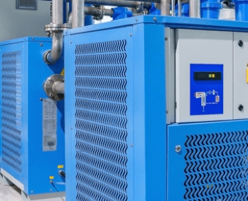 What is a refrigerated compressed air dryer?