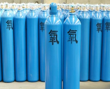 What are the safety requirements for using high purity oxygen cylinders